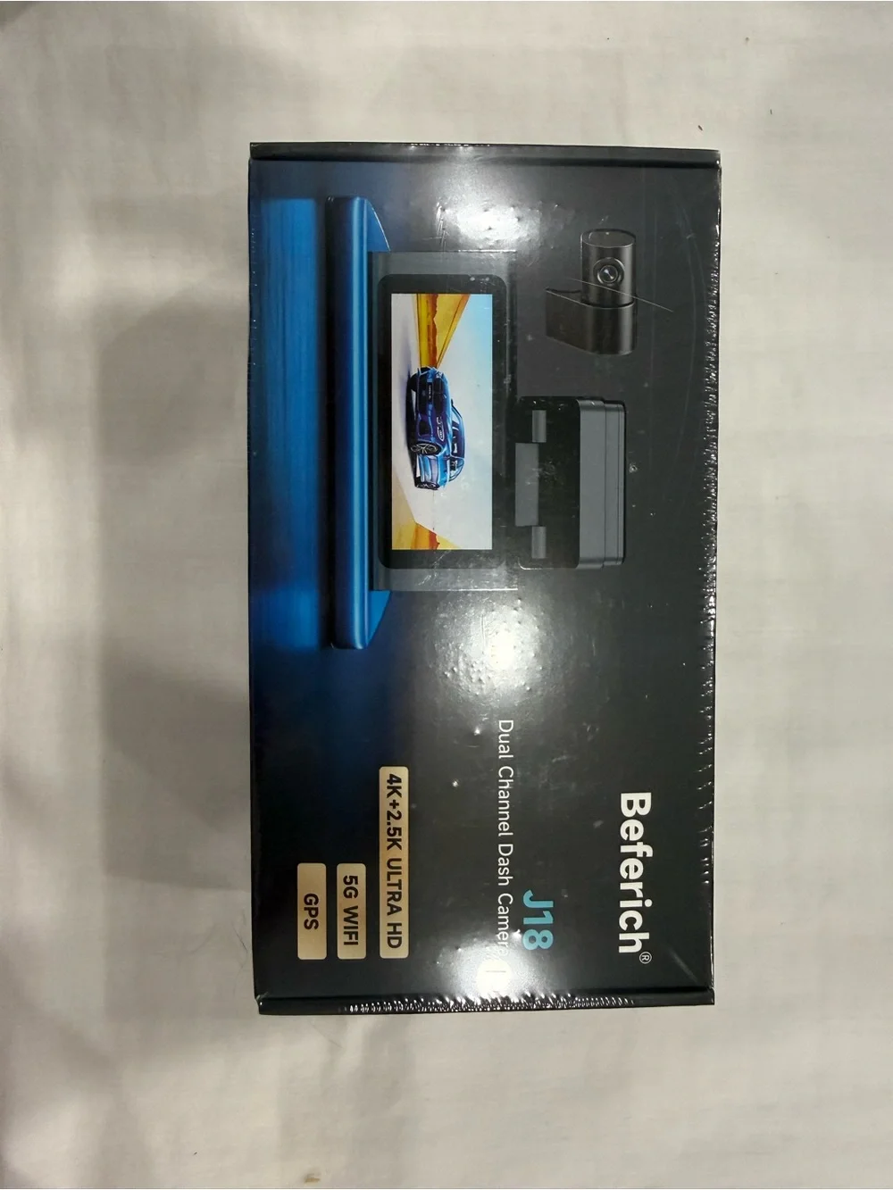 Beferich J18 Dual Channel Dash Camera - Black